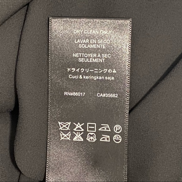 NWOT BEBE Colorblock Black White Fine Micro Pleat A-line Skater Mini Skirt Sz S - Picture 9 of 9